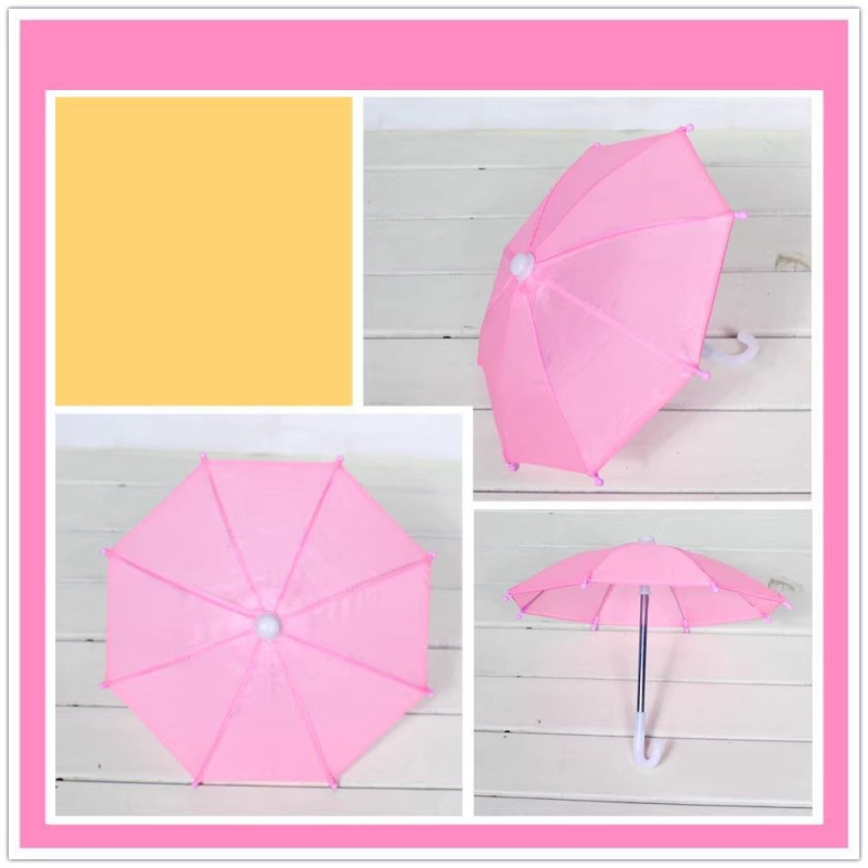 Umbrelă pentru copii cu mâner lung, 14 brațe, deschidere manuală, țesătură TPE, protecție UV UPF30+