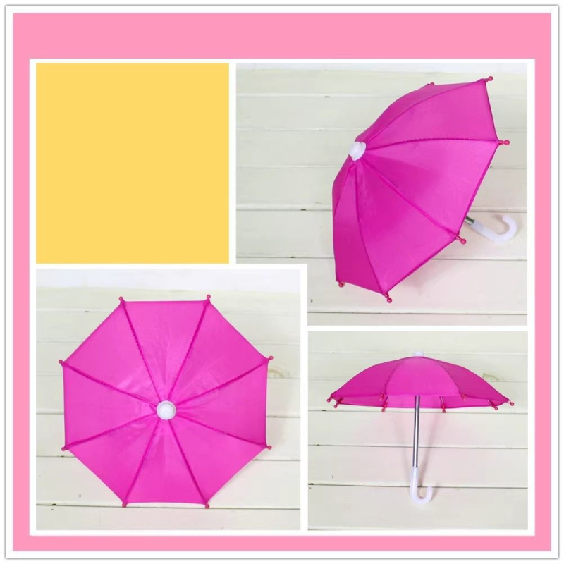 Umbrelă pentru copii cu mâner lung, 14 brațe, deschidere manuală, țesătură TPE, protecție UV UPF30+