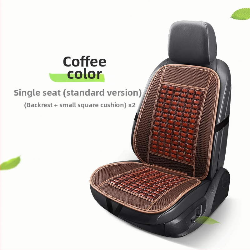 Autosedačková podložka z bambusových plátov, letná, priedušná, univerzálna, jednodielna