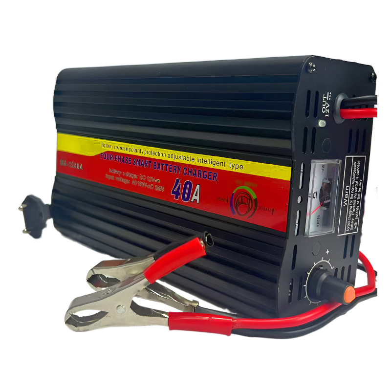 Punjač baterija automobila 12V, 10A/20A/30A, izlaz 14.5–14.8V, ulaz 110–240V AC, CE potvrda, Kompatibilno LiFePO4