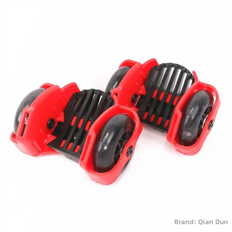 Blue bežné tenisky pre dospelých a deti s LED svetelnými kolesami