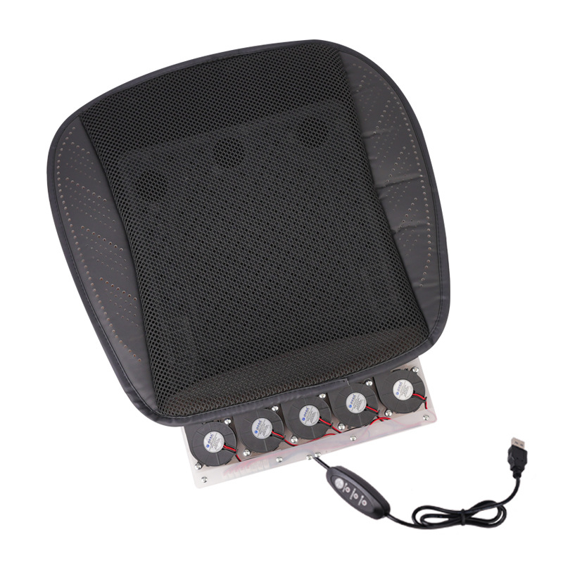 Auto sjedalo jastučić za ljeto, ventilacija i hlađenje, USB ventilator, Ice Silk površina