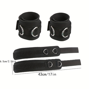 Taekwondo-edzéshez lábszárra tervezett feszítő készülék – latex ellenállókötél, 2×35 lb