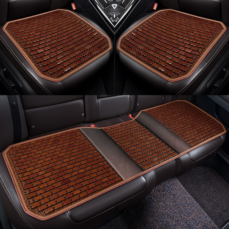 Μαξιλάρι πίσω καθίσματος αυτοκινήτου – φέτες μπαμπού, αναπνεόμενο δροσιστικό μαξιλάρι, παντός καιρού, μάρκα Ming che zhi bao