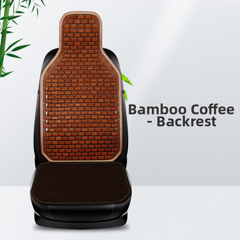 Podsedák na zadné sedadlo auta – bambusové plátky, dýchajúci chladiaci vankúš, univerzálny pre všetky ročné obdobia, značka Ming che zhi bao
