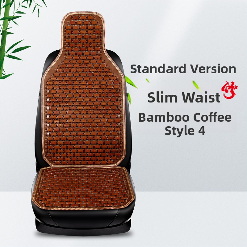 Podsedák na zadné sedadlo auta – bambusové plátky, dýchajúci chladiaci vankúš, univerzálny pre všetky ročné obdobia, značka Ming che zhi bao