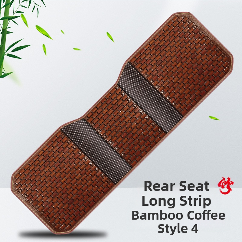 Podsedák na zadné sedadlo auta – bambusové plátky, dýchajúci chladiaci vankúš, univerzálny pre všetky ročné obdobia, značka Ming che zhi bao