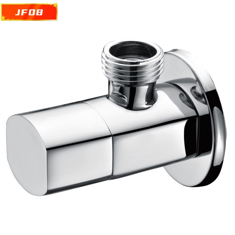 Mosazni ugaoni ventil za WC, perilicu rublja i bojler, model JFYJYC, radni tlak 1,6 MPa, unutarnji promjer 20 mm, ugradnja u zid