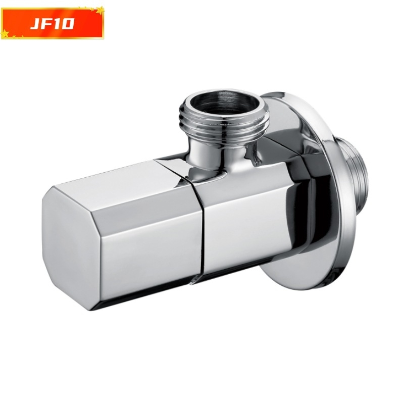 Mosazni ugaoni ventil za WC, perilicu rublja i bojler, model JFYJYC, radni tlak 1,6 MPa, unutarnji promjer 20 mm, ugradnja u zid