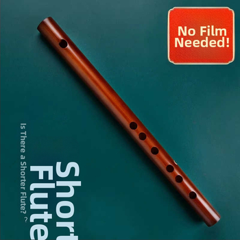 Piccolo flauta, bambusové telo, model 200, pre začiatočníkov, s flanelovou taškou.