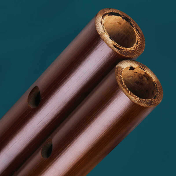 Πίκολο φλάουτο, μπαμπού σώμα, μοντέλο 200, για αρχάριους, με φλανελ τσάντα.