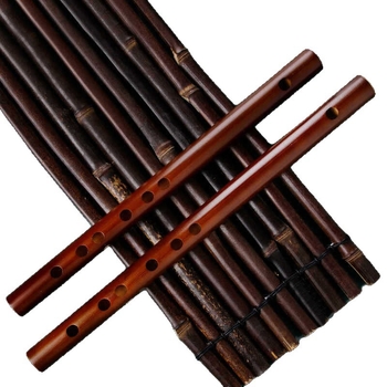 Πίκολο φλάουτο, μπαμπού σώμα, μοντέλο 200, για αρχάριους, με φλανελ τσάντα.