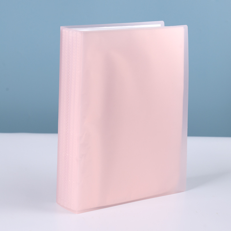 Dosar A4 cu buzunare transparente pentru inserții, 100 de pagini, material PP, modelul 1854147, personalizare disponibilă