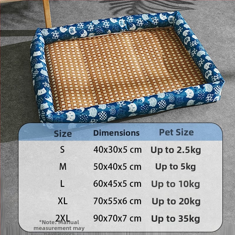 Δροσερή μαξιλαροστρώση για σκύλους και γάτες — ύφασμα, φωλιά κατοικίδιου, τετρά εποχές, μάρκα Pet hair