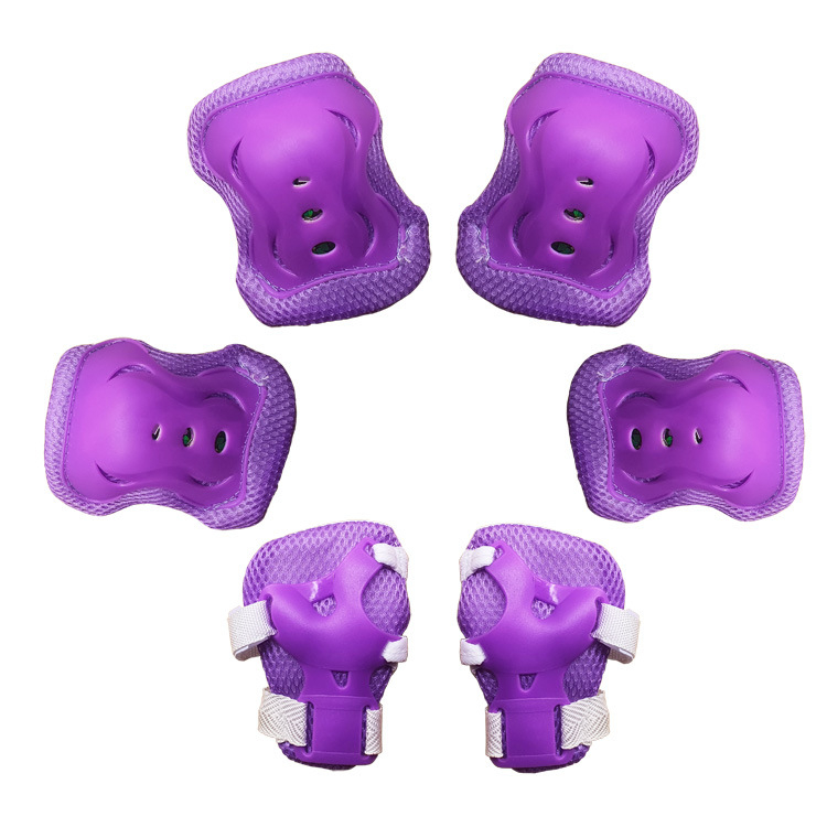 Σετ προστατευτικού εξοπλισμού 6 τεμαχίων για παιδιά για ρόλερ σκιτίνγκ: προστασία παλάμης, καρπού, αγκώνα και γόνατος; για παιδιά; Μάρκα: Super Cool; Συσκευασία: 100 σετ