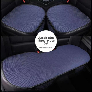 Set de trei perne auto – stil simplu, suprafață din poliester, umplutură din fibre sintetice, ventilație de vară