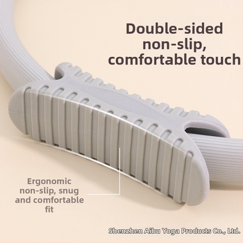 Inel de Pilates de la Aibu, modelul 214, pandantiv din cupru, pentru fitness și modelare corporală