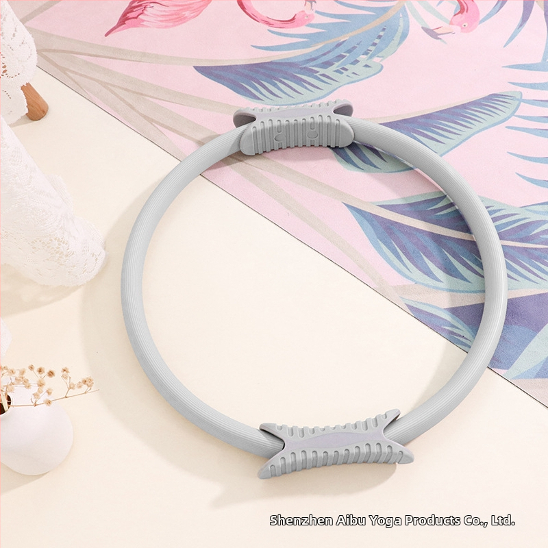 Inel de Pilates de la Aibu, modelul 214, pandantiv din cupru, pentru fitness și modelare corporală