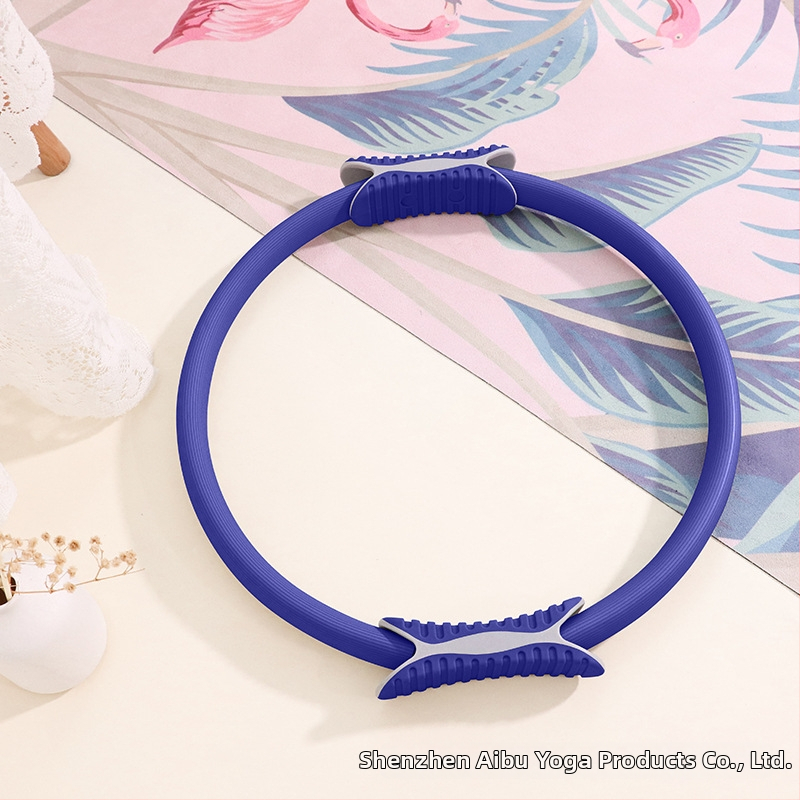 Inel de Pilates de la Aibu, modelul 214, pandantiv din cupru, pentru fitness și modelare corporală