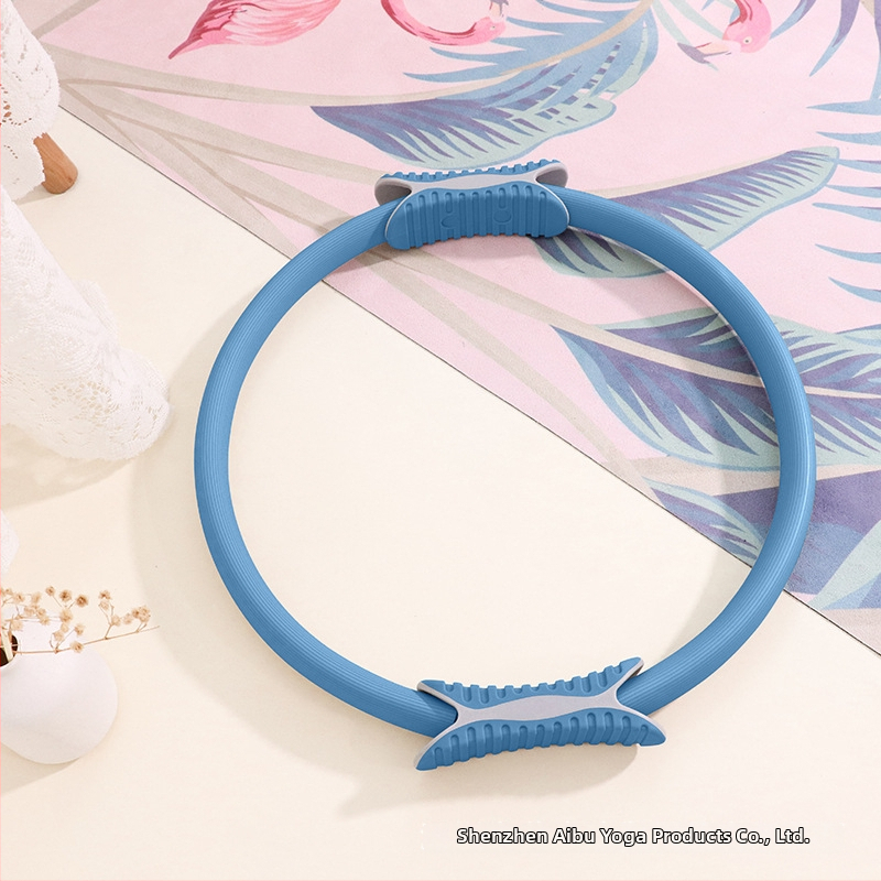 Inel de Pilates de la Aibu, modelul 214, pandantiv din cupru, pentru fitness și modelare corporală