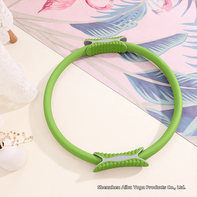 Inel de Pilates de la Aibu, modelul 214, pandantiv din cupru, pentru fitness și modelare corporală