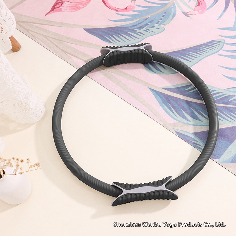 Inel de Pilates de la Aibu, modelul 214, pandantiv din cupru, pentru fitness și modelare corporală