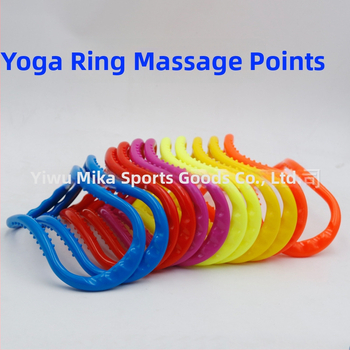 MAICCA Inel de yoga pentru întindere și inel Pilates — echipament de yoga, model cu formă, etichetă privată licențiată, potrivit pentru fitness și sănătate