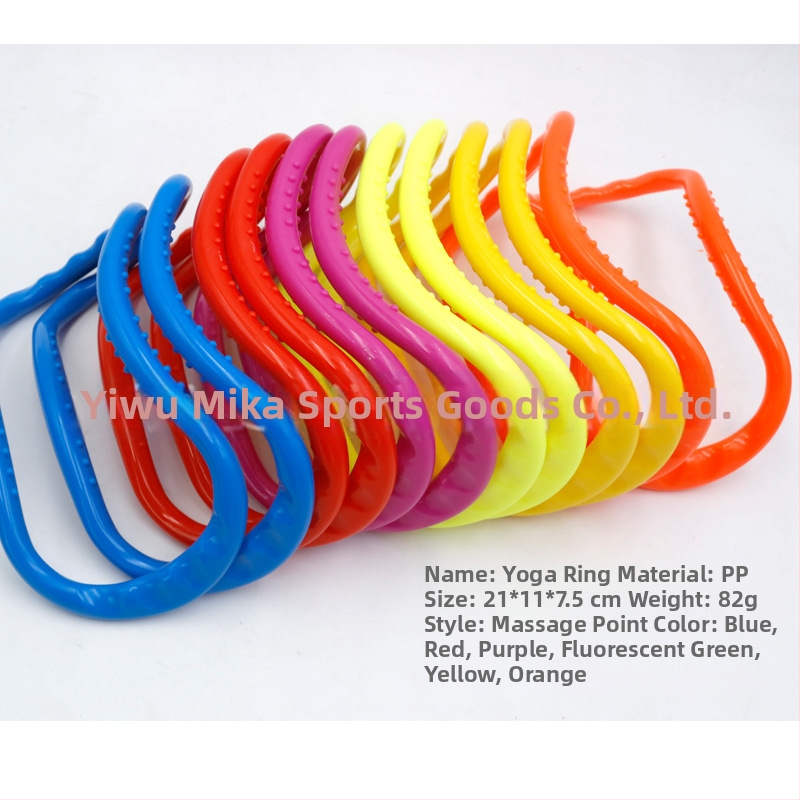 MAICCA Inel de yoga pentru întindere și inel Pilates — echipament de yoga, model cu formă, etichetă privată licențiată, potrivit pentru fitness și sănătate