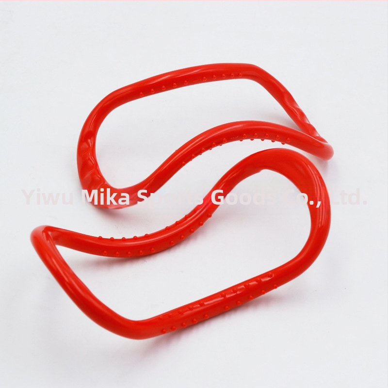 MAICCA Inel de yoga pentru întindere și inel Pilates — echipament de yoga, model cu formă, etichetă privată licențiată, potrivit pentru fitness și sănătate