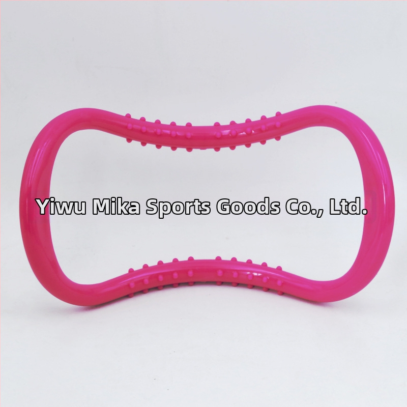 MAICCA Inel de yoga pentru întindere și inel Pilates — echipament de yoga, model cu formă, etichetă privată licențiată, potrivit pentru fitness și sănătate