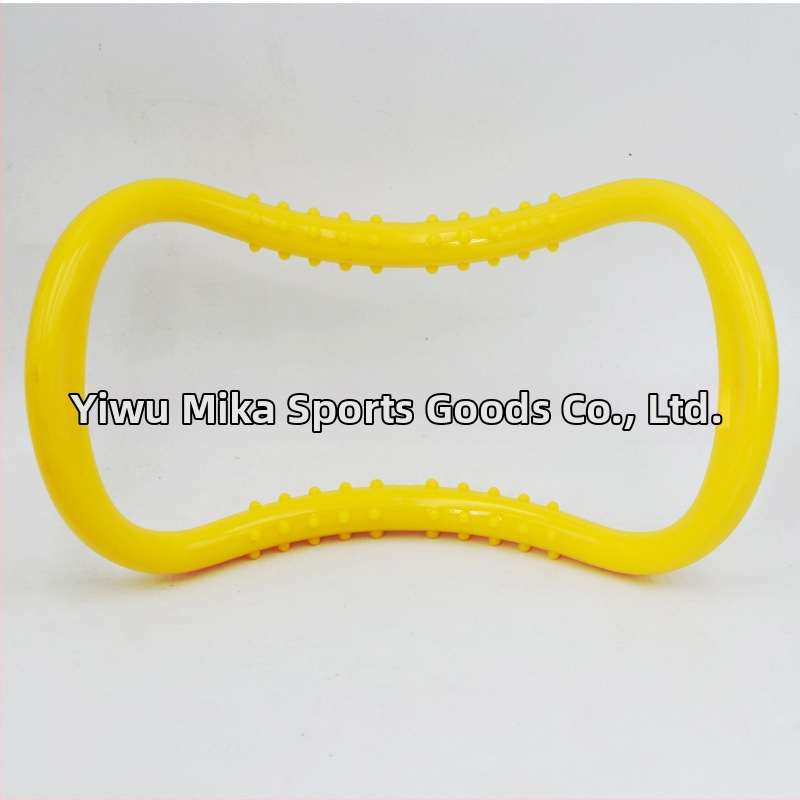 MAICCA Inel de yoga pentru întindere și inel Pilates — echipament de yoga, model cu formă, etichetă privată licențiată, potrivit pentru fitness și sănătate