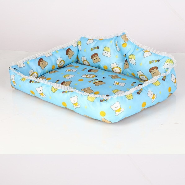 Cuib pentru pisici, covoraș pentru toate sezoanele, din material textil