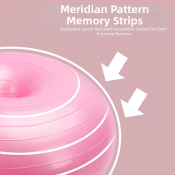 Guangdi joga lopta, PVC, 900 g