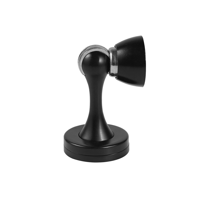 Dverni stopper od cinkovog legura, dvostruka primjena — zidna ili podna montaža, skriveni magnetski zaustavljač, model X005, elektroplatirani završni sloj