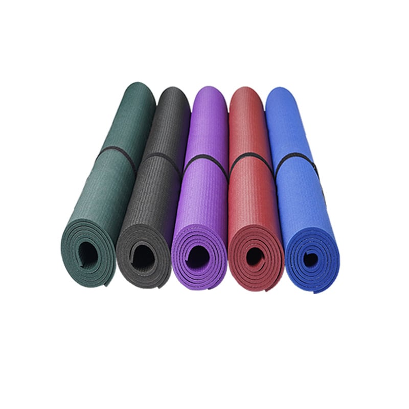 Legendary Black Frog PVC podloga za jogu visoke gustoće za fitness i preskakanje vijačom — apsorpcija udara, otporna na ogrebotine