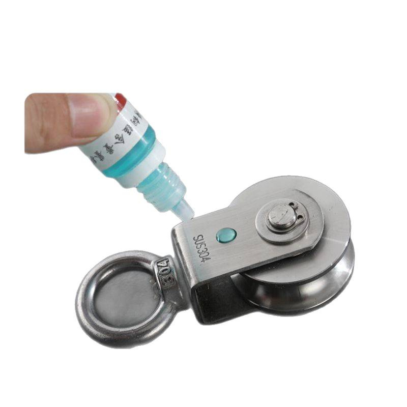 Remenica od nehrđajućeg čelika 304, s ležajem za sajlu – jednokolesna, visoka nosivost