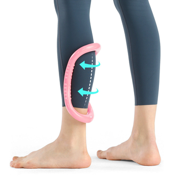 Inel de yoga pentru deschiderea umerilor și modelarea spatelui – material PP, brand LX, accesorii yoga