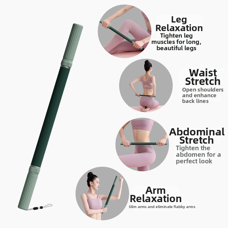 Kang zhe Masaj cu axă cu role — Ajutor pentru Yoga; Origine: Jinhua, Zhejiang; pentru fitness acasă, relaxare a fasciei, yoga și pilates