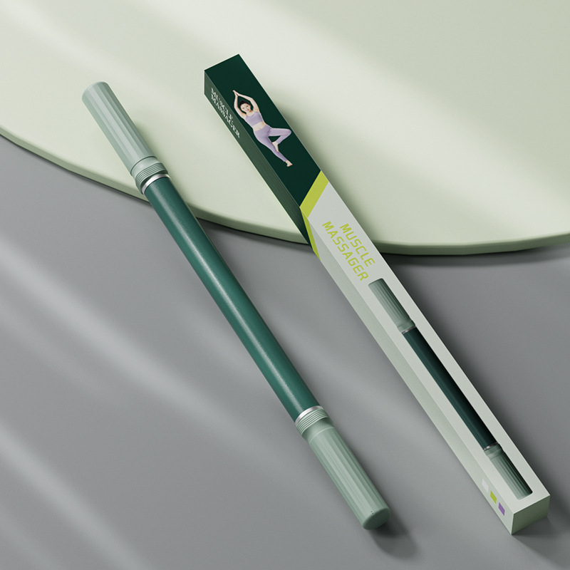 Kang zhe Masaj cu axă cu role — Ajutor pentru Yoga; Origine: Jinhua, Zhejiang; pentru fitness acasă, relaxare a fasciei, yoga și pilates