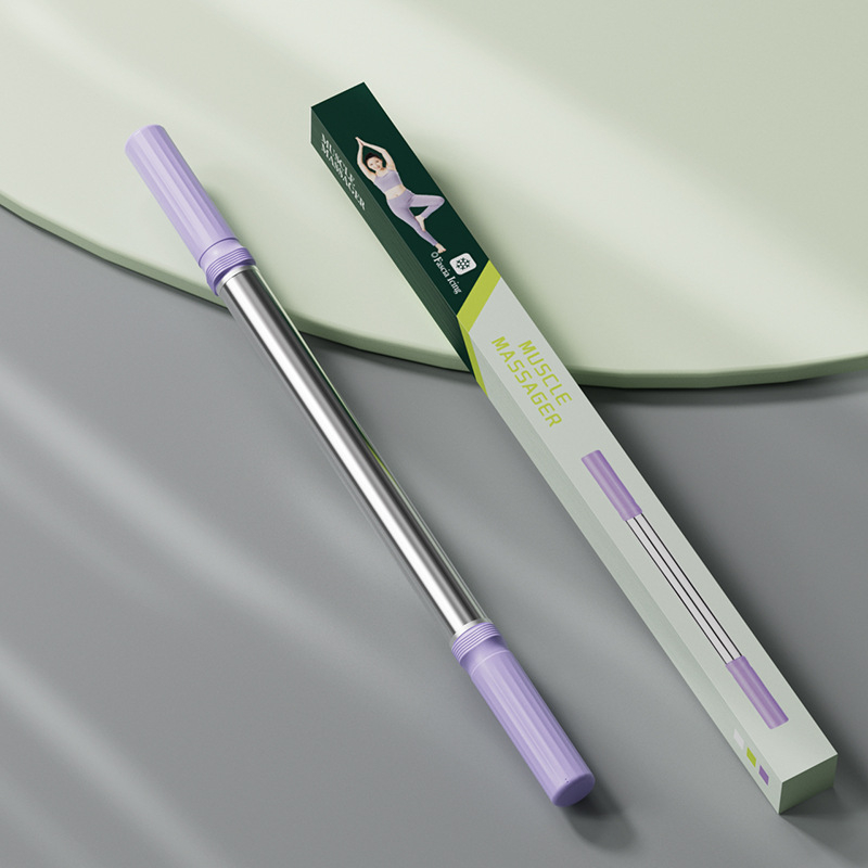 Kang zhe Masaj cu axă cu role — Ajutor pentru Yoga; Origine: Jinhua, Zhejiang; pentru fitness acasă, relaxare a fasciei, yoga și pilates