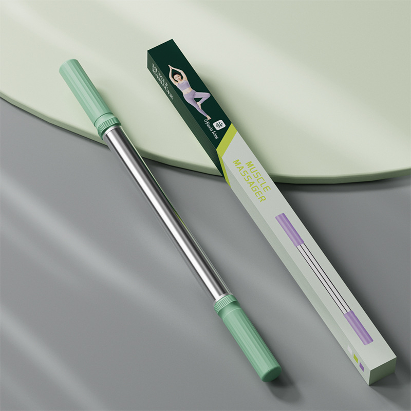 Kang zhe Masaj cu axă cu role — Ajutor pentru Yoga; Origine: Jinhua, Zhejiang; pentru fitness acasă, relaxare a fasciei, yoga și pilates