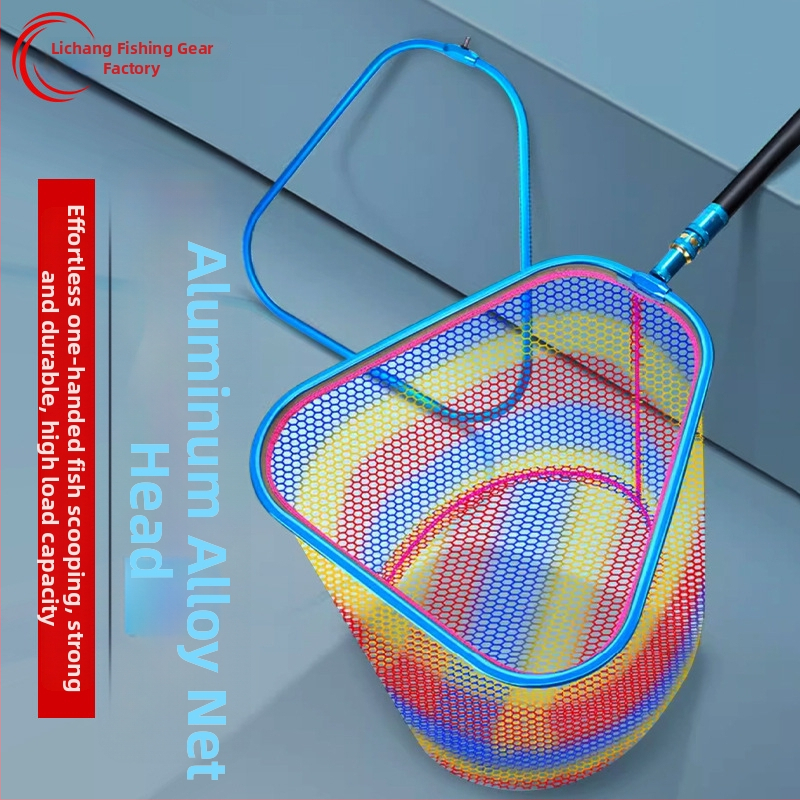 Glava mreže za ribolov - aluminijska legura + najlon konac, integrirana mrežasta glava, Marka: Lee chang