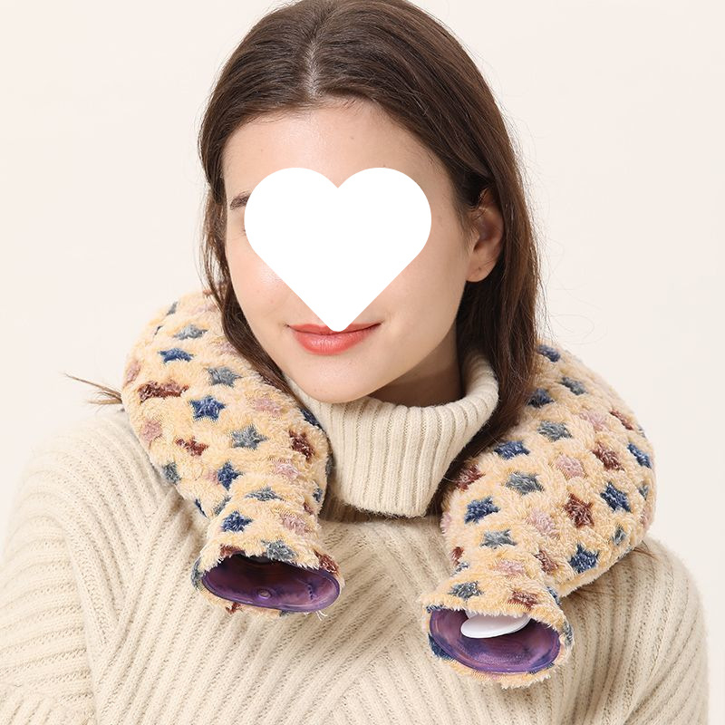 Sac de apă caldă prin injecție pentru umeri și gât, reglaj de temperatură în mai multe niveluri