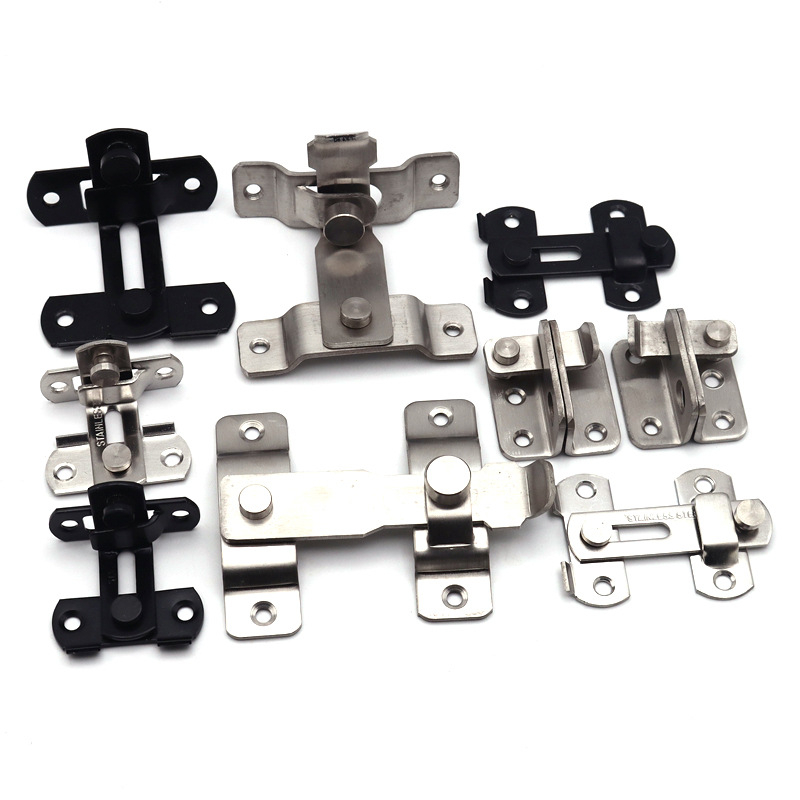 Nerđajući čelični zatezač za vrata, tip B, za drvena vrata, brušeni završni sloj, marka Mingshi hardware, moderan minimalistički stil