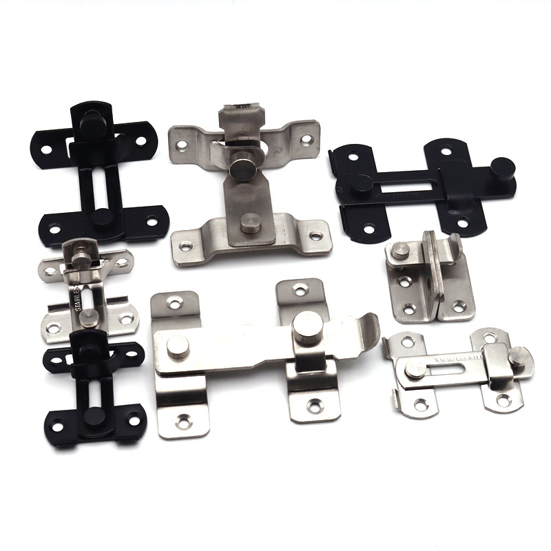 Nerđajući čelični zatezač za vrata, tip B, za drvena vrata, brušeni završni sloj, marka Mingshi hardware, moderan minimalistički stil
