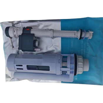 PP plastični set ventila za WC – visokotlačni dovodni ventil, univerzalni dovodni i ispusni ventil, plastični sklop, pritisk na aktivaciju