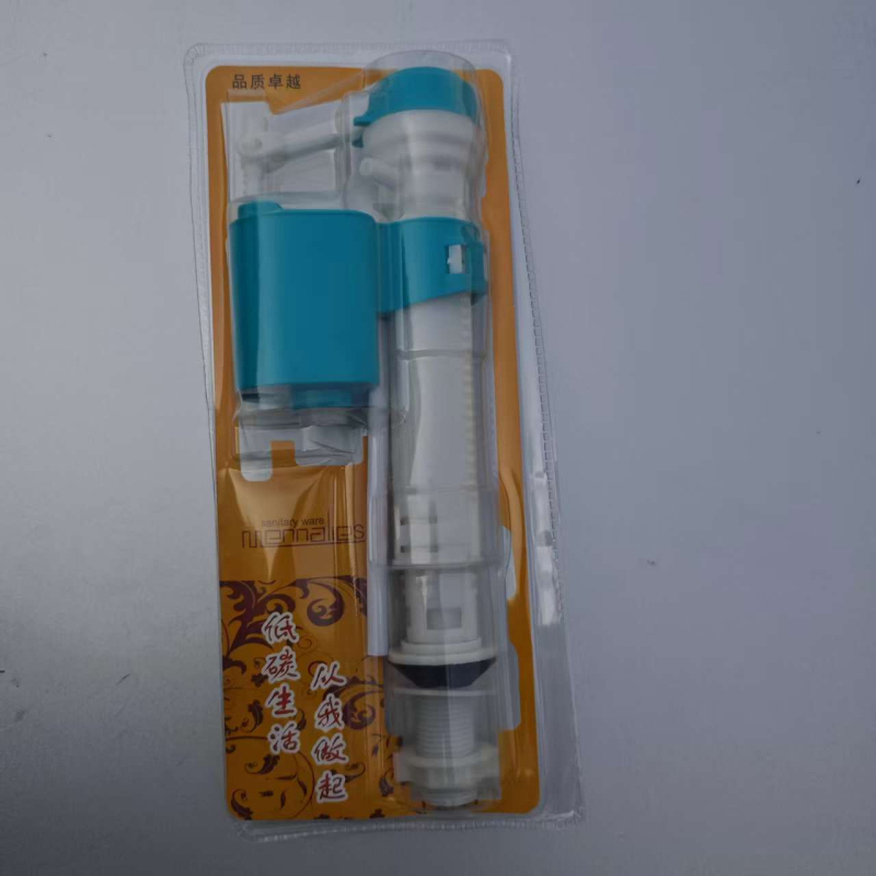 PP plastični set ventila za WC – visokotlačni dovodni ventil, univerzalni dovodni i ispusni ventil, plastični sklop, pritisk na aktivaciju