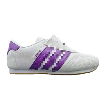 Pantofi pentru copii Taekwondo, unisex, respirabili, închidere Velcro, talpă TPR, broderie, căptușeală microfibră