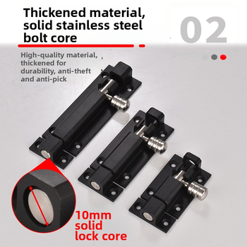 Încuietoare pentru ușă tip fluture — aliaj de aluminiu cu nucleu din oțel inoxidabil 201, stil lux ușor, pentru uși de dormitor și lemn