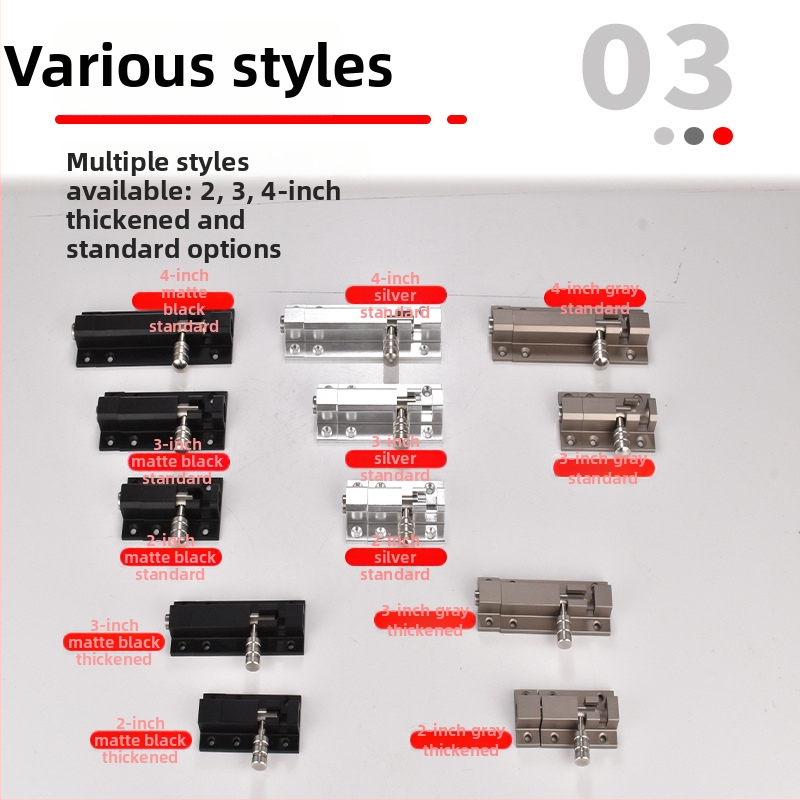 Încuietoare pentru ușă tip fluture — aliaj de aluminiu cu nucleu din oțel inoxidabil 201, stil lux ușor, pentru uși de dormitor și lemn